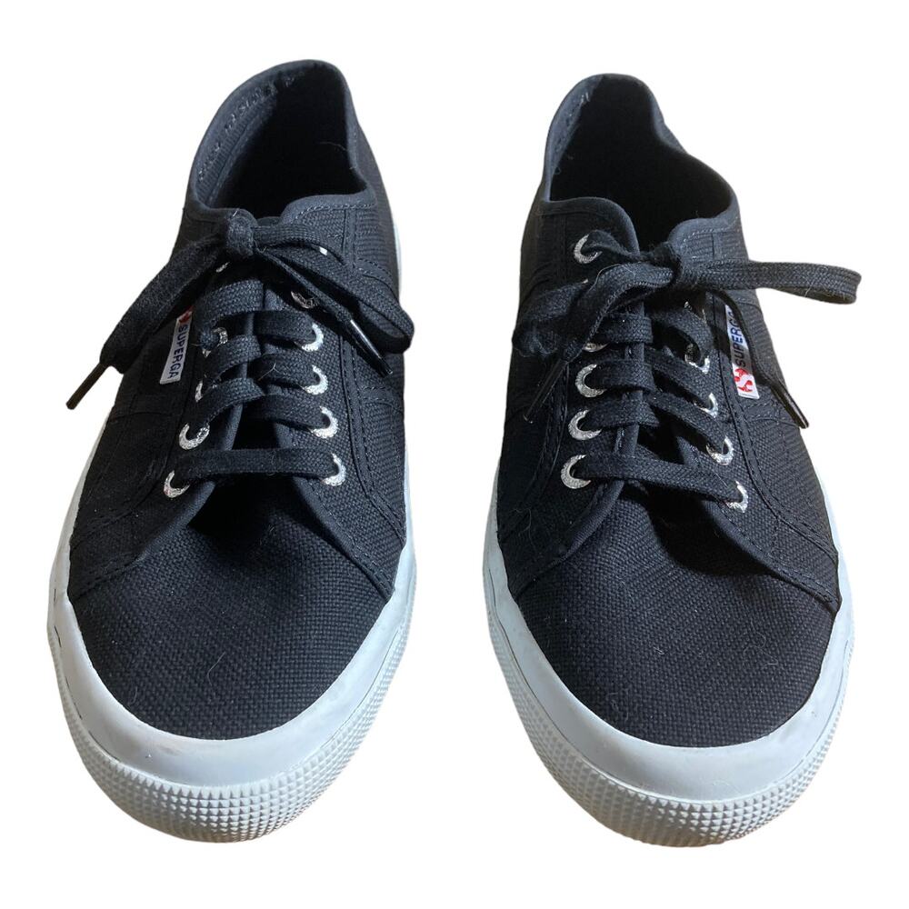 Superga Cotu Classic Women's Sneakers Black - Picture 2 of 9